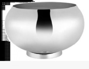 Skyra Mirror Steel Punch Bowl
