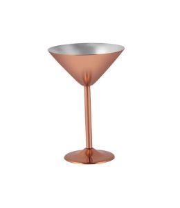Skyra Vegas Copper Finish 180 ml Martini Glass