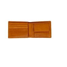 Brown Leather Simple Men Leather Wallet