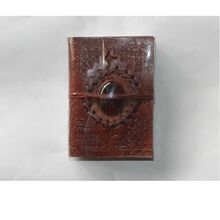 embossed leather journal