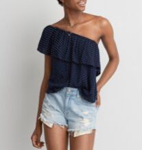 One Shoulder Swing Top