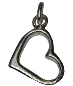 Sterling Silver Heart Charm