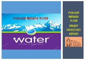 Packaged Drinking Water Plant Project Consultant