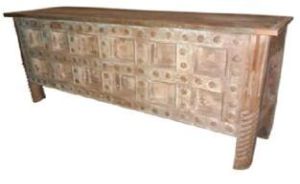 Antique Wooden Console Box