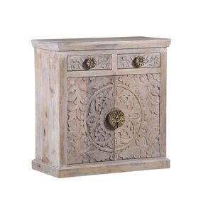 Wooden Carved Decorative Small Cabinet