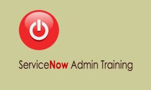ServiceNow Admin Training Course