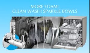 Natural water Conditioner for dishwashers