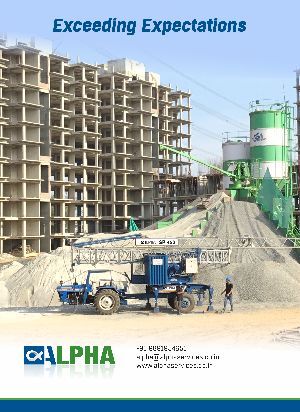 SP-453 Tractor Mounted Mobile Tower Crane