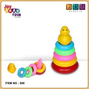 Plastic Duck Straking Ring Toy