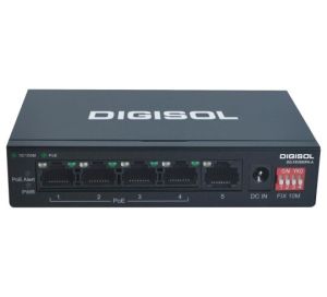 DG-FS1005PH-A Ethernet PoE unmanaged switch