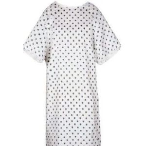 Polka Dot Patient Gown