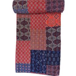 Decorative Kantha Throw Blankets