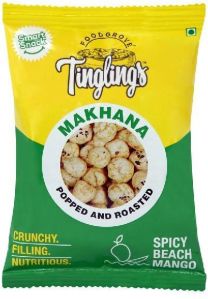 Tinglings Spicy Beach Mango Roasted Makhana