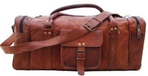 Leather Luggage Bag