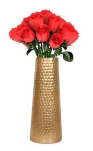 Metal Flower Vase