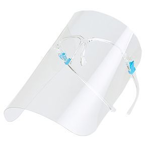 Face Shield With Glass Frame