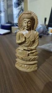 Sandalwood Buddha Statue