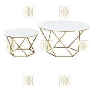 Round Nesting Table Set of 2