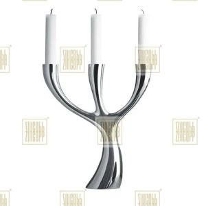 Silver Cobra Candelabra