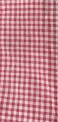 Red Check Uniform Fabric