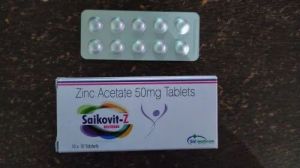 zinc acetate tablets