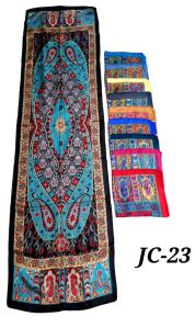 Silk stole kalamkari