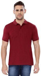 Alive -100% Cotton Plain Polo T-shirts