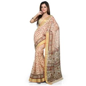 Printed Cotton Saree