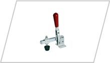 Flanged Base Vertical Toggle Clamp