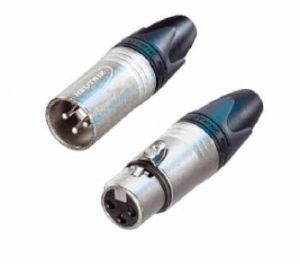 NEUTRIK Connector - NC3FXX - 3 Pin XLR Female Cable Type