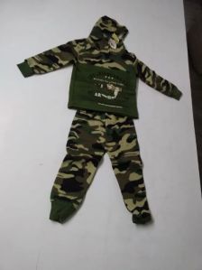 Winter Kids Army Suit