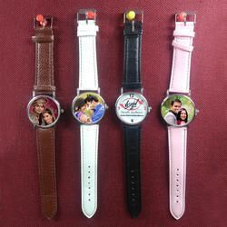 Leather Sublimation Wrist Watch