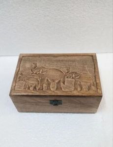 handcrafted wooden box