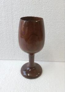 wooden wine glass