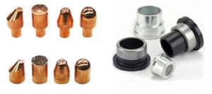 Copper Electrodes & Aluminium Spacers