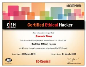 Certified Ethical Hacking Training