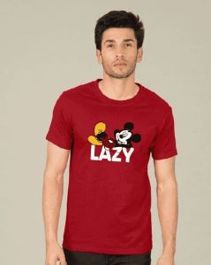 Lazy Micky Half Sleeve T-shirt