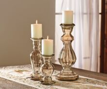 DECORATIVE CANDLE PILLAR HOLDER