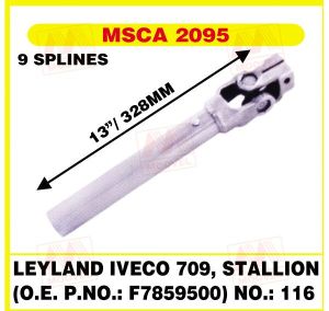 MSCA 2095 Steering Joint Cross Assembly