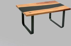 Hard Black Centre Table