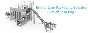 End of Line Packaging Solution - Pouch Into Bag