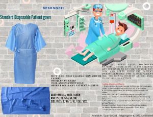 Standard Disposable Patient gown