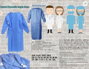 Standard Disposable Surgical Gowns