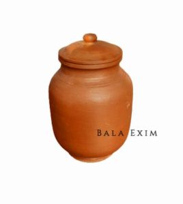 Clay Water Pot with Tape