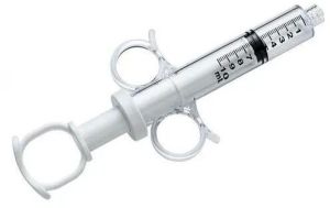 Coronary control syringe