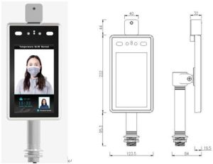 Digital Temperature Indicators access control camera