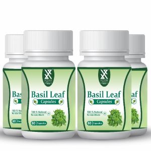 Basil Leaf Capsules Enhances Immunity, Anti-oxidant, Stress Reliever, Respiratory Wellness, Purifies