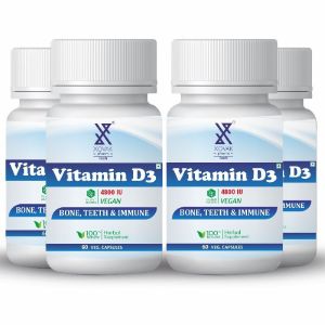 Vitamin D3 Capsules For Boost Immunity, Elevates Mood, Helps Calcium Absorption, Keeps Teeth, Bones