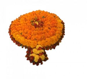 Decorative Marigold Floral Design