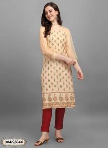 Ladies Designer Printed Kurti